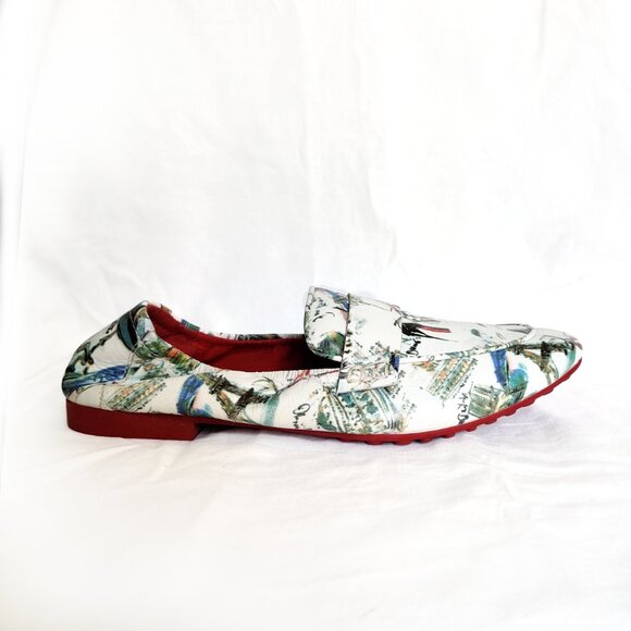 Cecelia New York Snyder Leather Paris Driving Moc Loafer 6.5M EUC - Picture 3 of 7